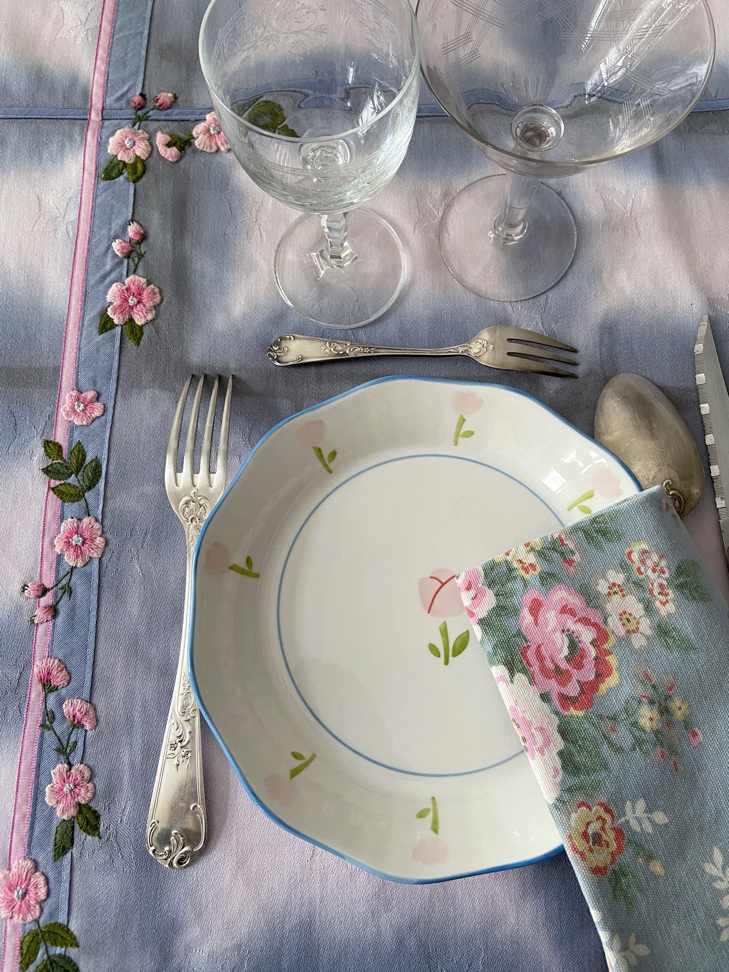 Nappe ”Rose Bonbon”